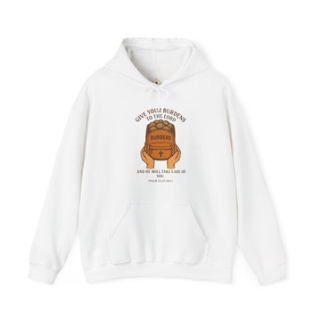 Cast Your Burdens _ Unisex Hoodie. Enjoy Free Shipping.