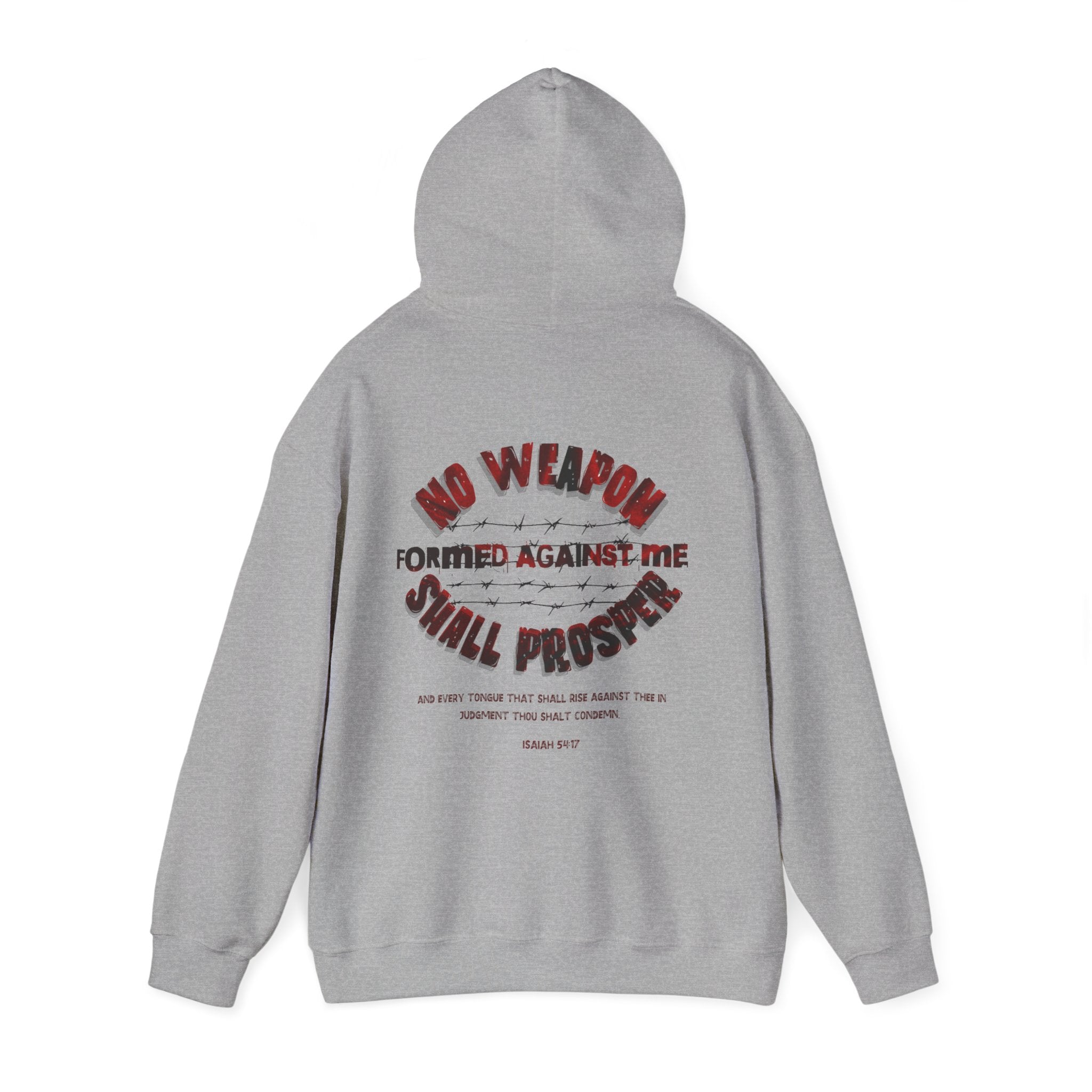 No Weapon Formed Against Me _ Unisex Hoodie