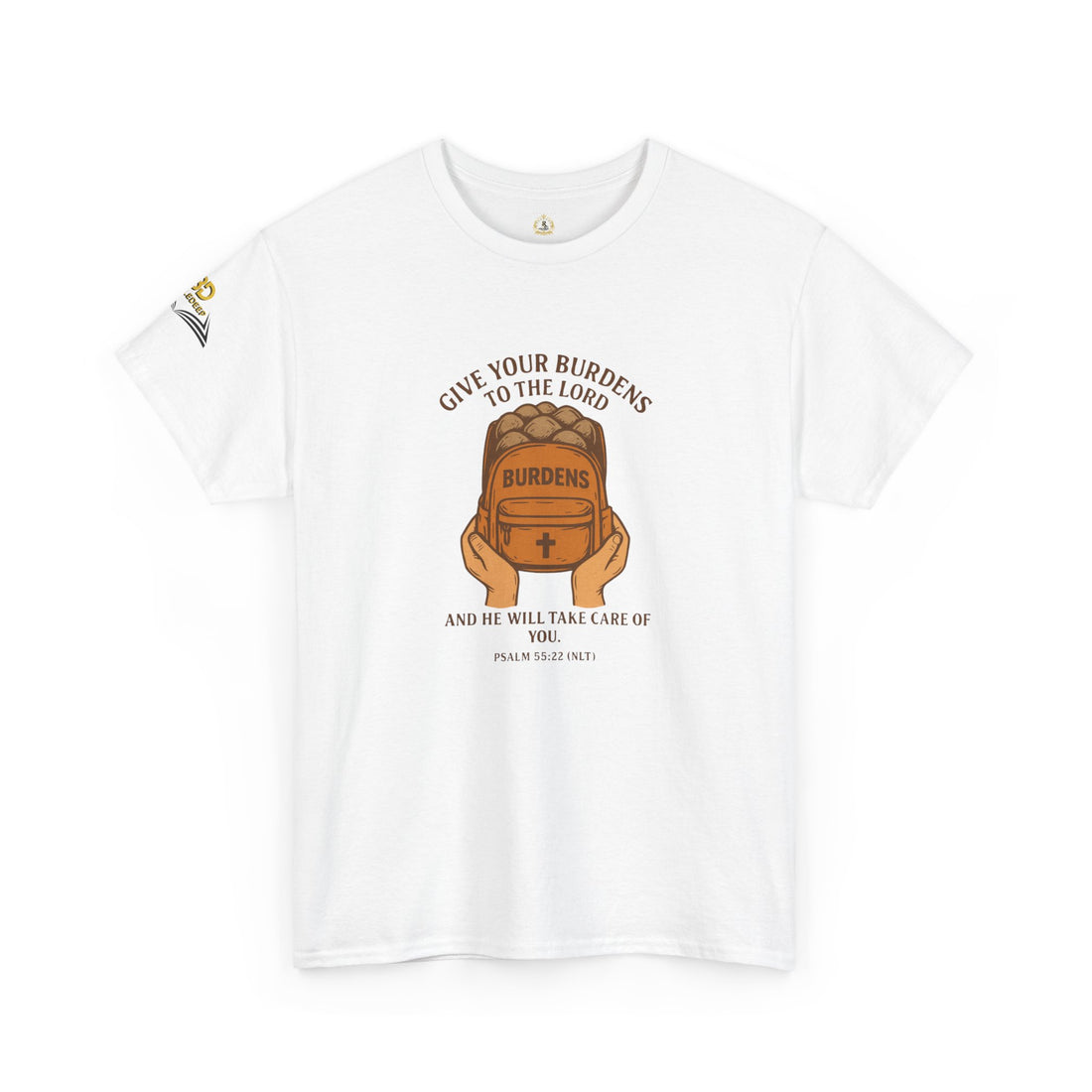 Give Your Burdens - Unisex Tee. Enjoy FreeShipping.