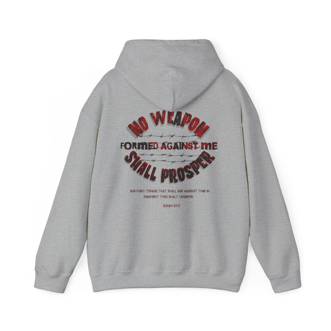 No Weapon Formed Against Me _ Unisex Hoodie