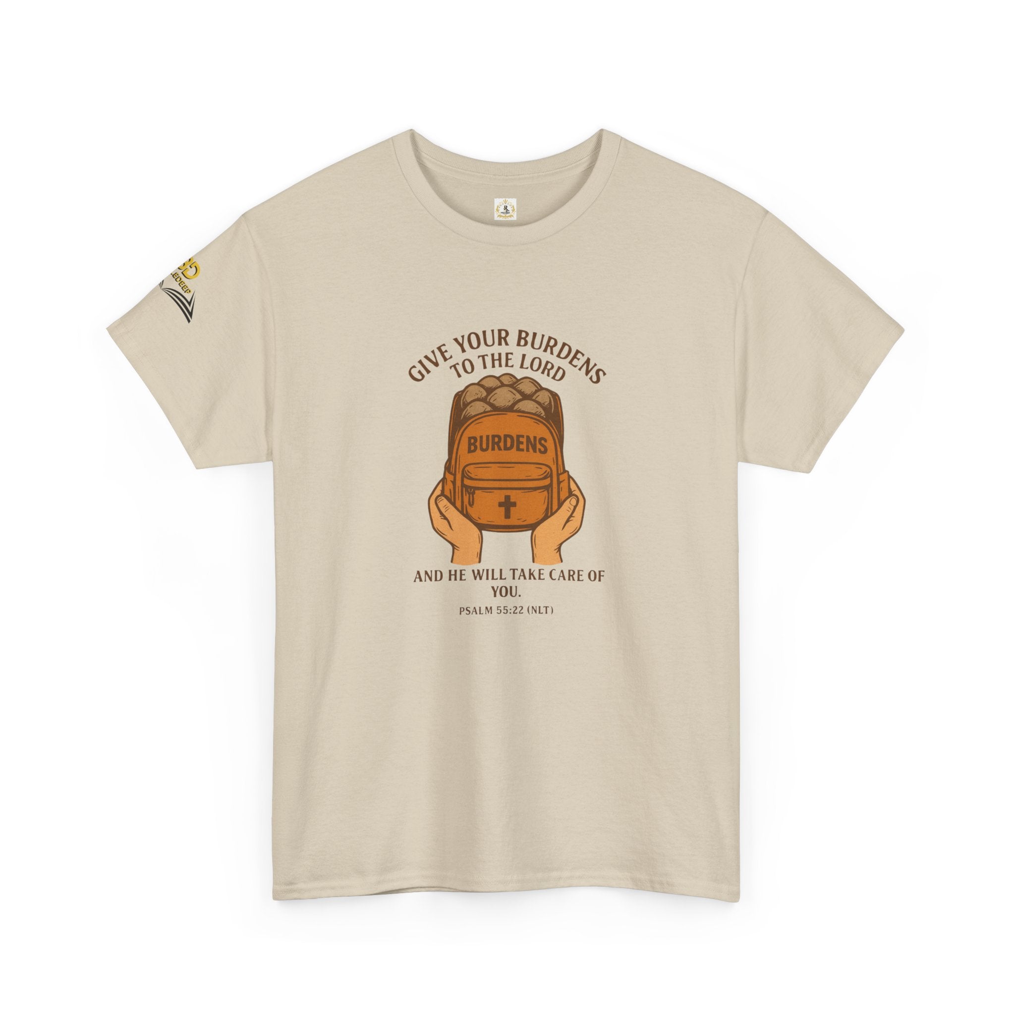 Give Your Burdens - Unisex Tee. Enjoy FreeShipping.