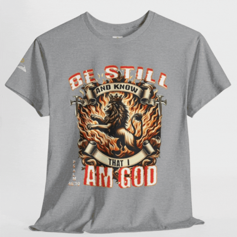 Be Still - Unisex Heavy Cotton Tee