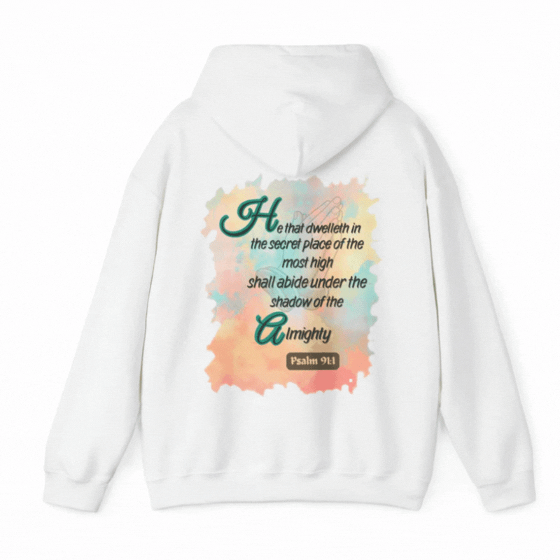 He That Dwelleth 1 - Unisex Heavy Blend Hooded Sweatshirt