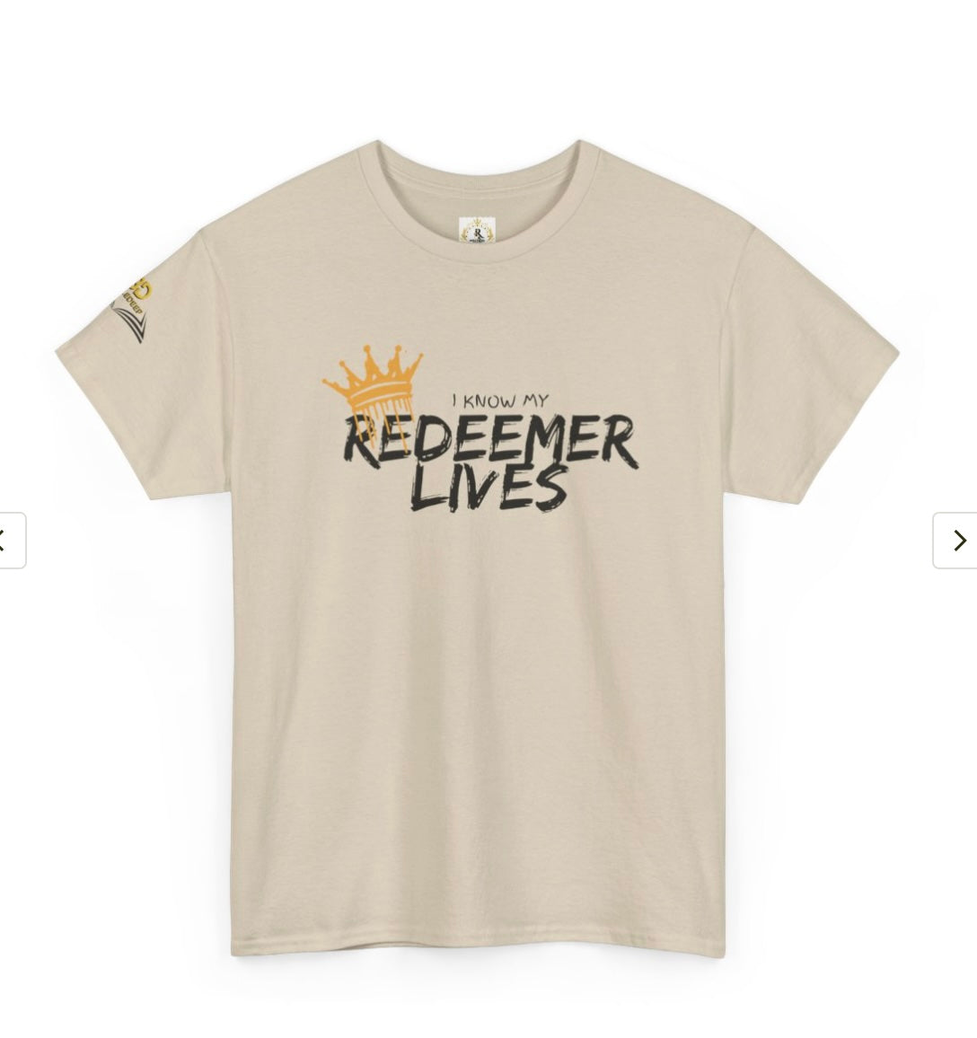 My Redeemer Lives _ Unisex Tee. Enjoy Free Shipping.